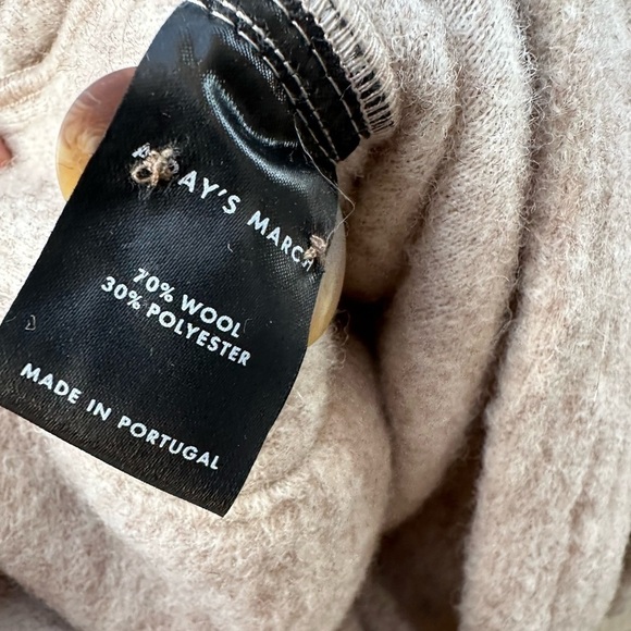 A Day’s March Chaumont Heavy Wool Jacket Sand Men’s Size L - Picture 9 of 14